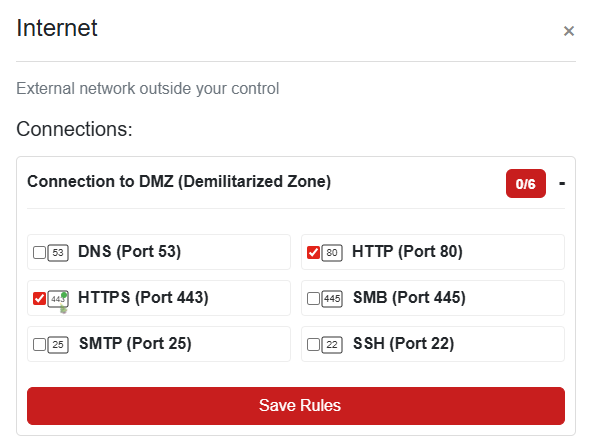 Configuring the Internet