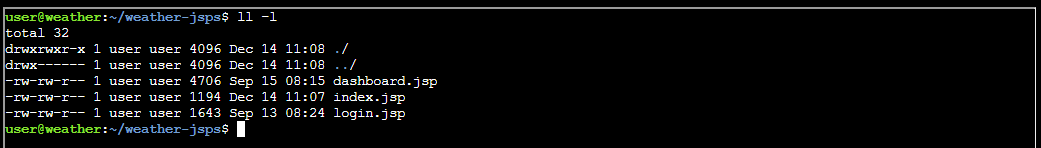 Looking at JSP files