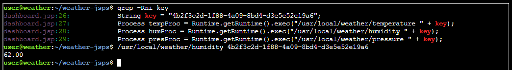 Finding and testing key