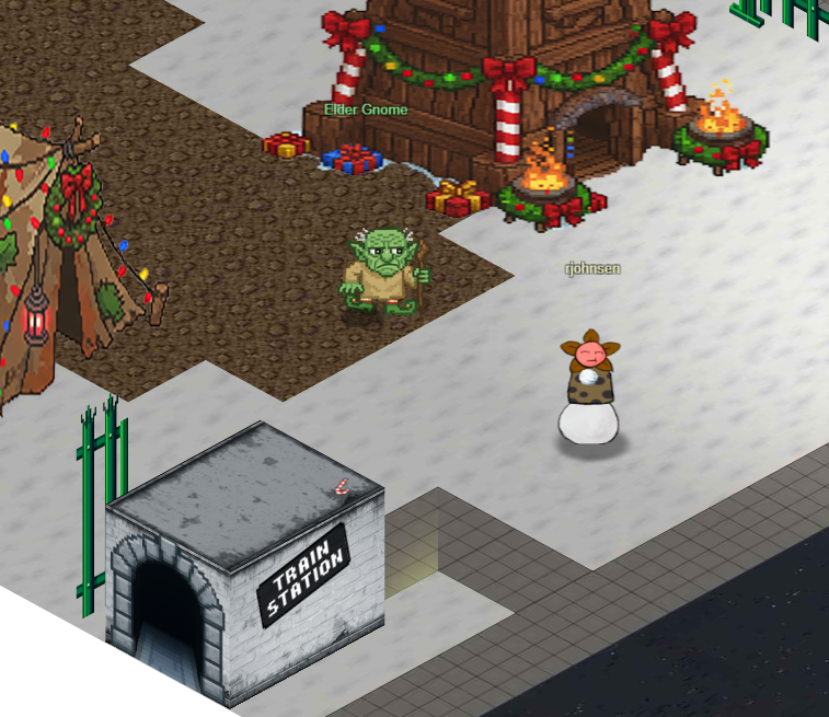 Talking with the Elder Gnome